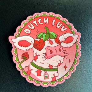 Valentines Dutch Bros Sticker!